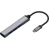 AISENS HUB USB 3.1 TIPO-C AISENS A109-0541 4 PUERTOS USB