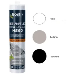 Bostik H560 Seal N Flex Bau & Fassade 1K Hybrid Dichtstoff 290ml Kartusche