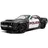 Solido S1805715 - Dodge Challenger R/T HW Police schwarz/weiß 1:18