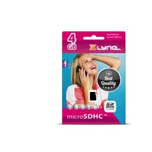 xlyne micro SDHC Card 4 GB – Class 4