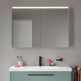 Duravit D-Code Spiegelschrank, 2 Türen, DC71070HGHG0000,
