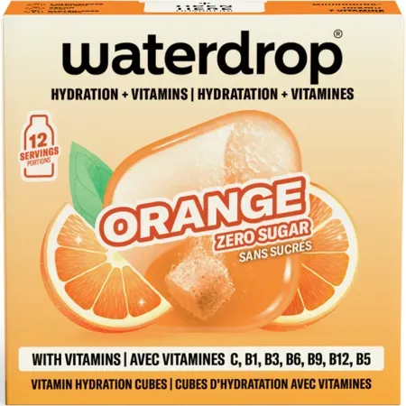 Waterdrop Microdrink Trinkwürfel Orange 12 Portionen