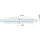 Colcom 8010BTJC Duschtür Scharnier 180 Grad Glas-Glas Hydraulik Aluminium silberfärbig