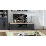 Innostyle Jasmin TV-Board 193 cm grau Holzwerkstoff