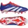 adidas Predator Club AG/FG Herren Lucid Blue/Ftwr White/Solar Red 44 2/3