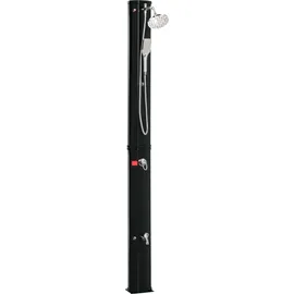 Outsunny Solardusche Schwarz 1,45 m