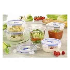 Luminarc Pure Box Active rechteckig transparent 16 x 11 x 6 cm 0,82 l 6-teiliges Set