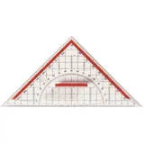 Stylex Geodreieck 22 cm mit abnehmbarem Griff