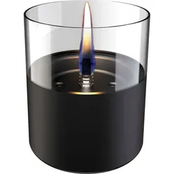Tenderflame Tischfeuer Lilly 10 Glas Schwarz