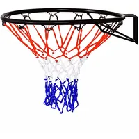 Street skiller STREETSKILLER Basketballkorb mit Wandhalterung und abnehmbarem Basketballnetz.