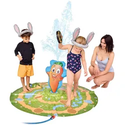 Happy People Lotti Karotti Sprinklermatte - Das erfrischende Hasenrennen 151x60cm
