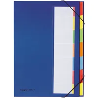 Pagna Ordnungsmappe Deskorganizer 44171-02 DIN A4 7Fächer blau