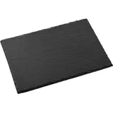Siguro Slate Schieferplatte - 30 cm x 20 cm - schwarz
