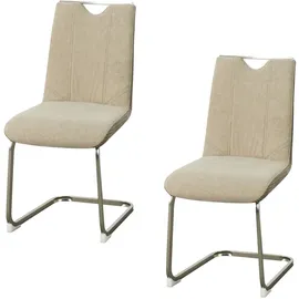 Hti-Living Schwingstuhl Cord taupe