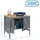 Proregal Werkbank Metall 90x84x61 cm grau