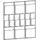 Helit Wandprospekthalter the placativ transparent DIN A4, 1/3 DIN A4 85,2 x 5,4 x 97,8 cm, 1 St.