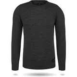 normani Outdoor Sports Merino Langarm Melbourne Grau M