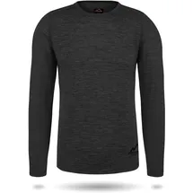 normani Outdoor Sports Merino Langarm Melbourne Grau M