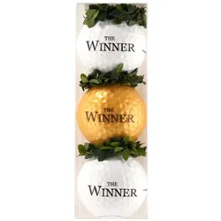 Golfgeschenk The Winner (3 Golfbälle)