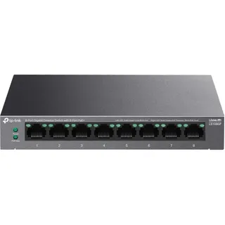 TP-Link LiteWave LS108GP 8 Ports PoE+