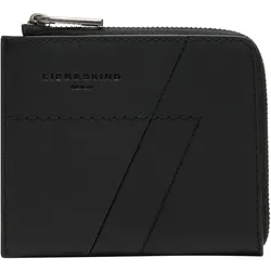 Geldbörse LIEBESKIND BERLIN "Nino EDDA CALF OPTIC", schwarz, Leder, Kleinlederwaren