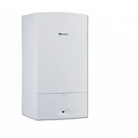 Bosch BOSCH/Junkers Gas-Heizwertkombitherme CerastarComfort ZWR 18-7 KE 23 Erdgas E/H, mit CR 120, & Außenfühler TA, mit Anschlussplatte Aufputz, ohne Abgassystem