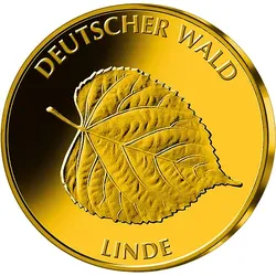 Komplett-Set der 20-Euro-Goldmünzen „Deutscher Wald“