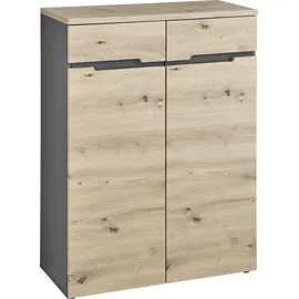 Innostyle Memphis 80 x 107 x 38 cm Braun / Grau