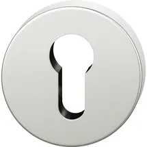 FSB Zylinderrosette Rund 17 1735 01510 AGL Aluminium Silber Eloxiert