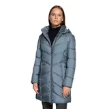 Betty Barclay Damen Outdoorjacke mit Abnehmbarer Kapuze 46, Ashley Blue - 46