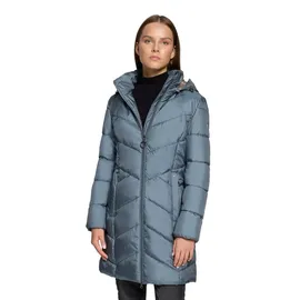 Betty Barclay Damen Outdoorjacke mit Abnehmbarer Kapuze 46, Ashley Blue - 46