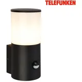 Telefunken LED Wandlampe, Bewegungsmelder, Spritzwasserschutz,