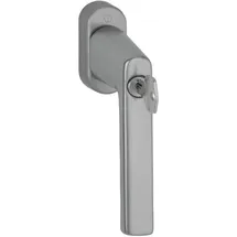 HOPPE Fenstergriff Hamburg 0700LS/U26 100NM Alu.F9 Alu.stahlfarben 32-42mm abschl.
