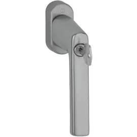 HOPPE Fenstergriff Hamburg 0700LS/U26 100NM Alu.F9 Alu.stahlfarben 32-42mm abschl.