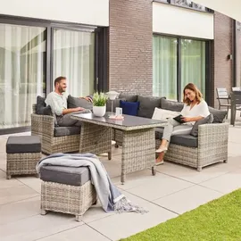 Home Deluxe Bahia Loungeset grau