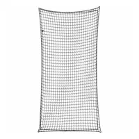 vidaXL Anhängernetz 6 x 3 m Schwarz
