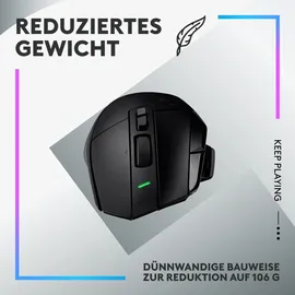 Logitech G502 X Plus Gaming Maus Schwarz 910-006162