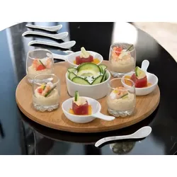 Drehbares Servierset, 14-teilig