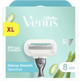 Gillette Venus Deluxe Smooth Sensitive Rasierklingen 8 Stück