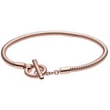 Pandora Armband Moments "T-Bar-Verschluss" rosévergoldet 589087C00