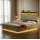 pxloue Doppelbett Tagesbett 90x200cm Polsterbett mit LED USB und Stauraum in Beige