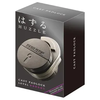 Huzzle Cast Padlock - Hochwertiges Metallpuzzle