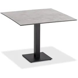 Niehoff Bistro Tisch 81 x 81 x 74 cm Anthrazit/Grau