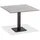 Niehoff Bistro Tisch 81 x 81 x 74 cm Anthrazit/Grau