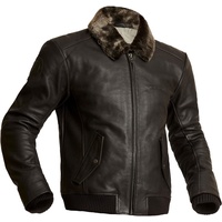 Halvarssons Torsby, Lederjacke - Dunkelbraun - 58