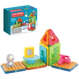 Magformers Cube House Penguin 20-Piece Magnetic Construction Toy. STEM Set with Magnetic Tiles and Accessories. Makes Different Houses for The Cute Character.