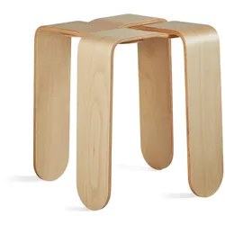 Frederik Roijé - Criss Cross Hocker, Buche natur