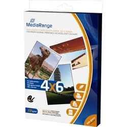 MediaRange hochglänzendes Fotopapier MRINK104