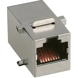 MH CONNECTORS MH3101S-CAT6A RJ45-Kupplung 2101-0115-07 Buchse, Einbau Metall 1St.