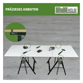 Trutzholm 2 x Arbeitsbock 7-fach höhenverstellbar